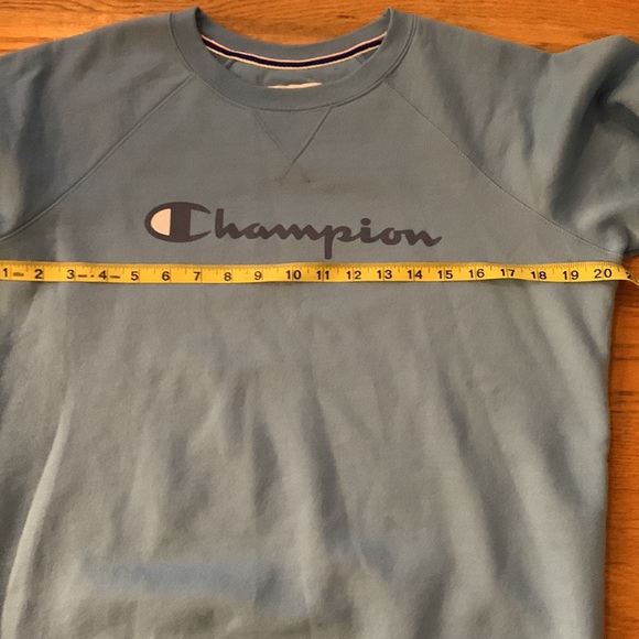 Champion sweatshirt blue pullover - Picture 8 of 9